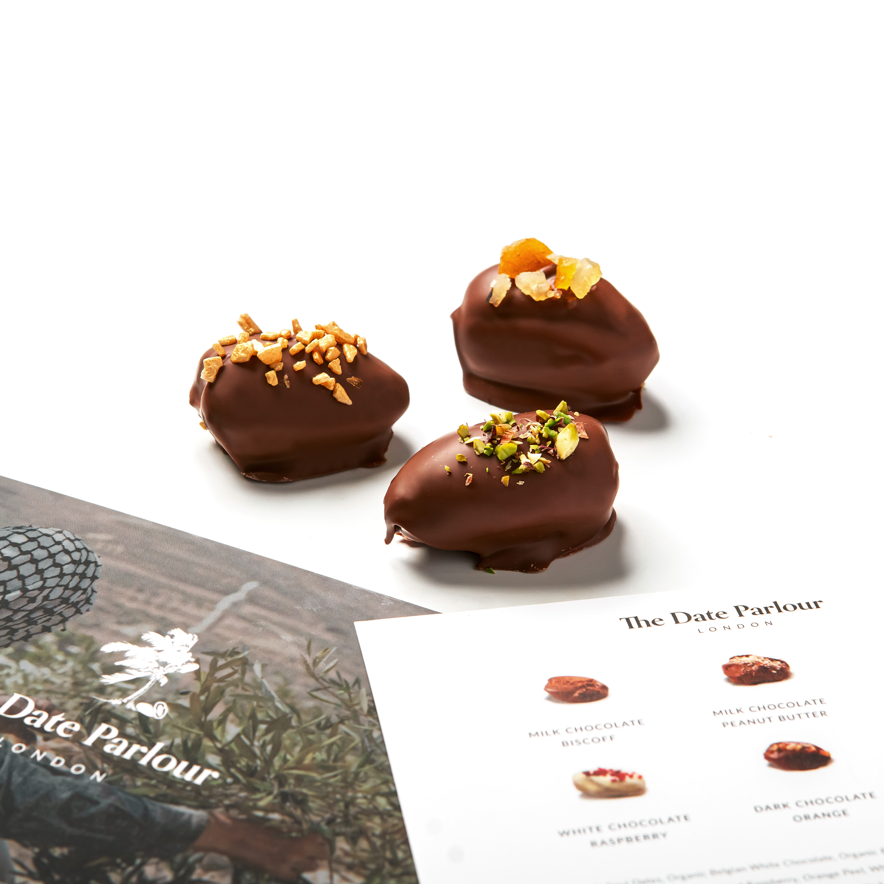 Milk Belgian Chocolate Dates