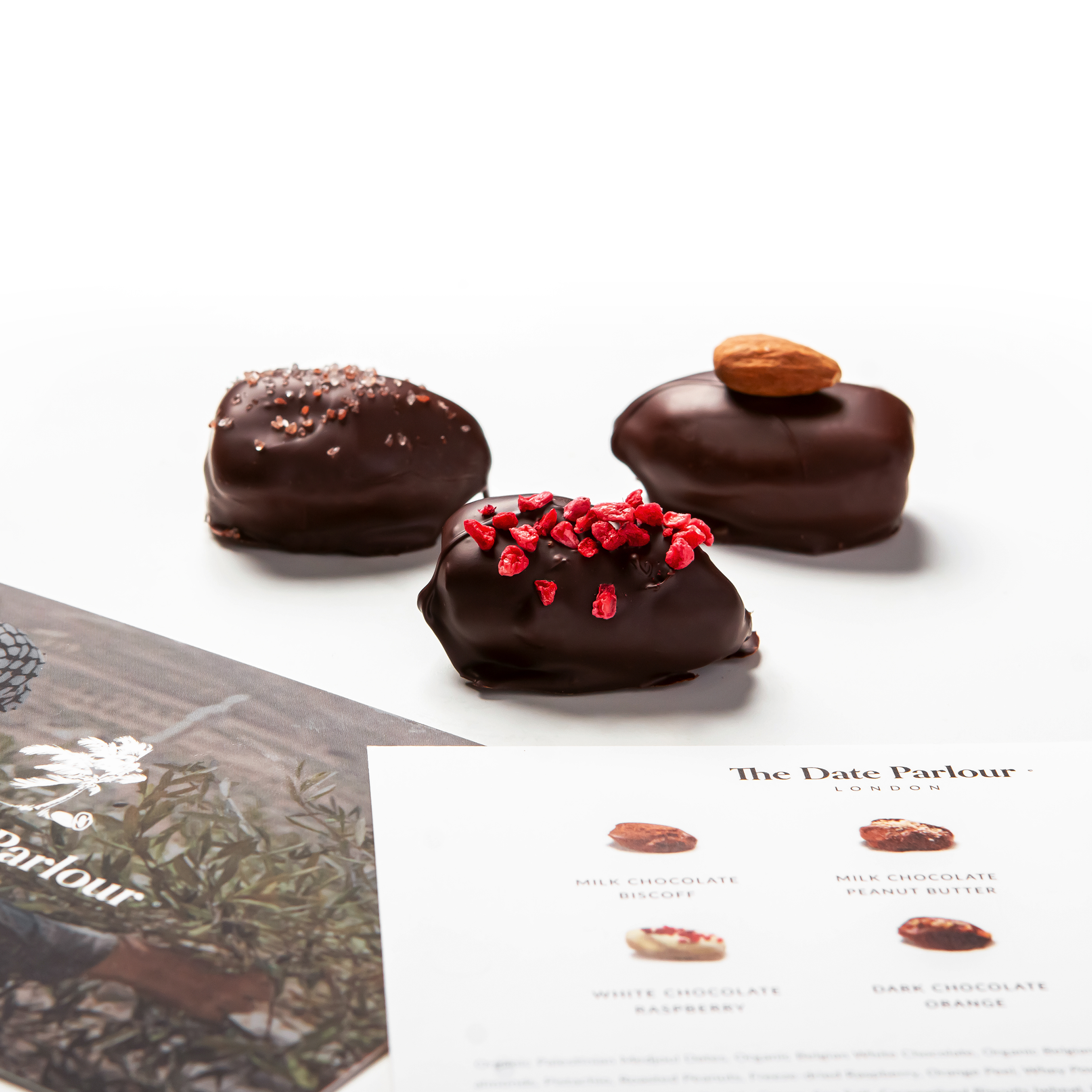 Dark Belgian Chocolate Dates