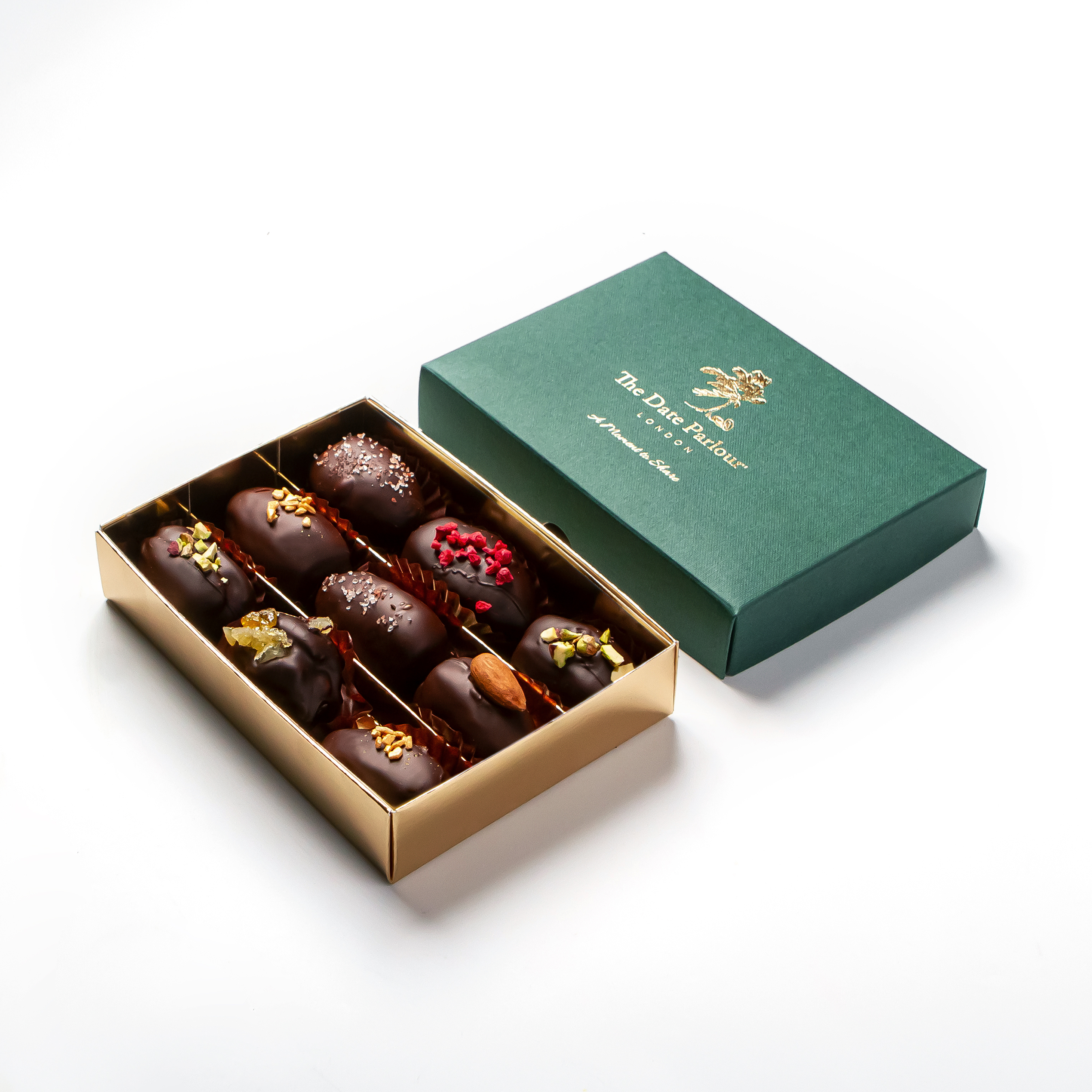 Dark Belgian Chocolate Dates