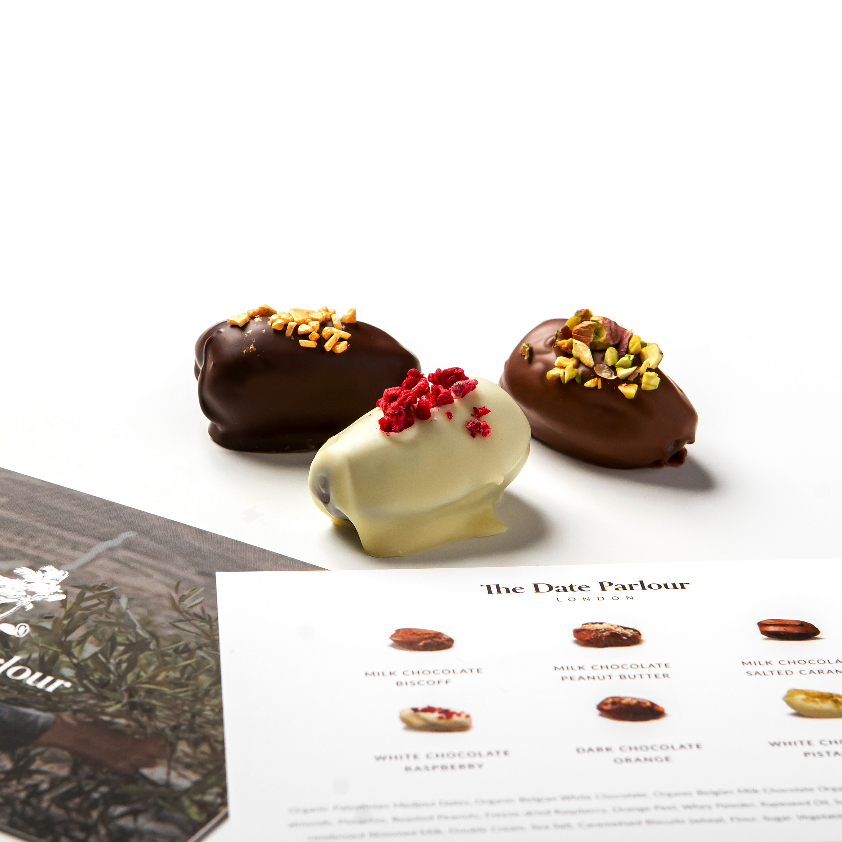 Assorted Belgian Chocolate Dates
